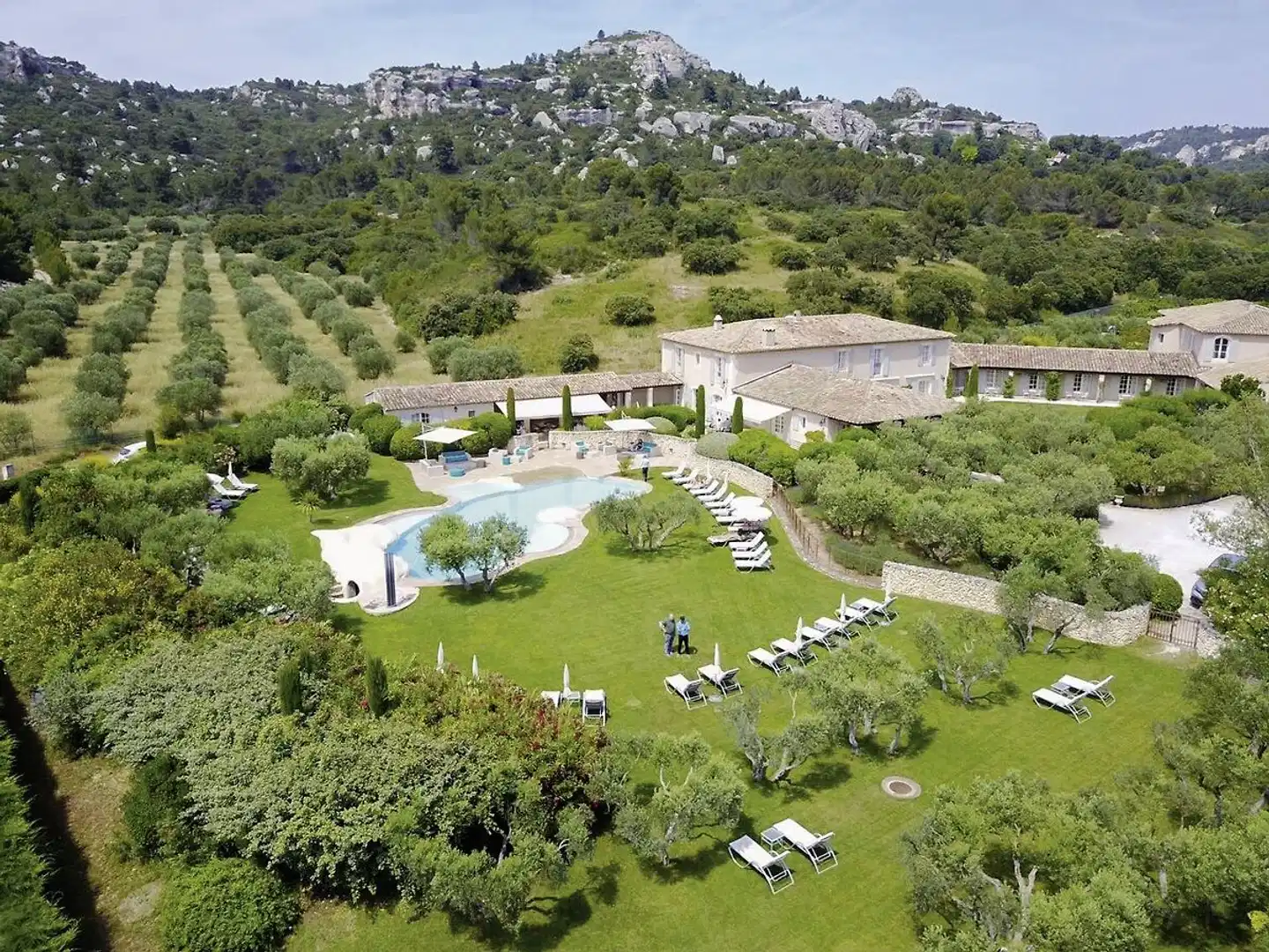 Mas de l'Oulivié Landschaft