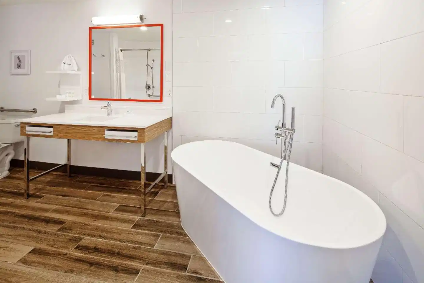 Hampton Inn & Suites Chino Hills Badezimmer