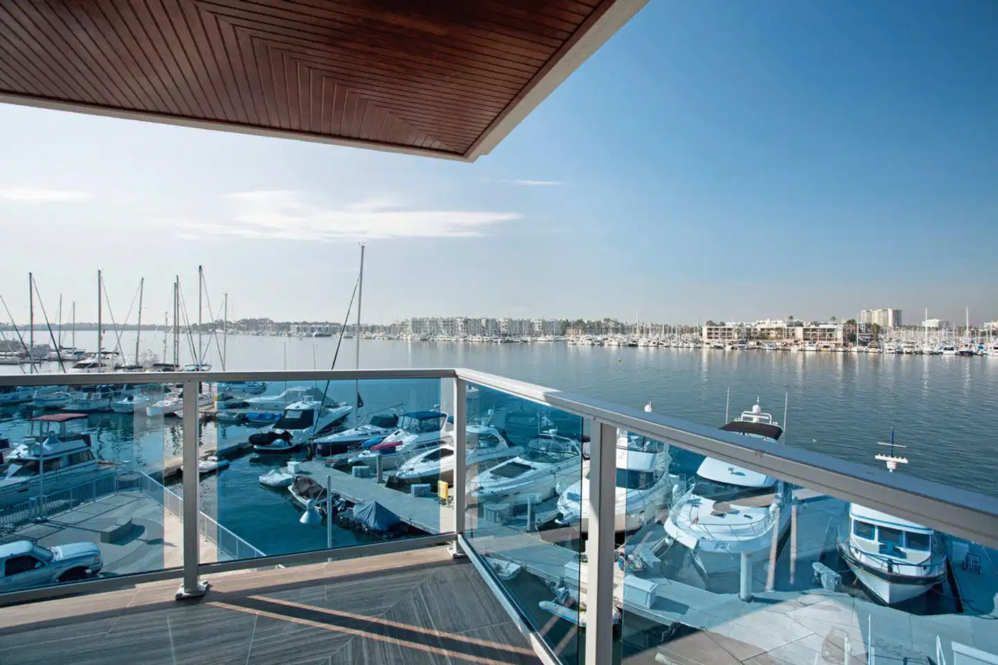 Marina del Rey Hotel Terrasse