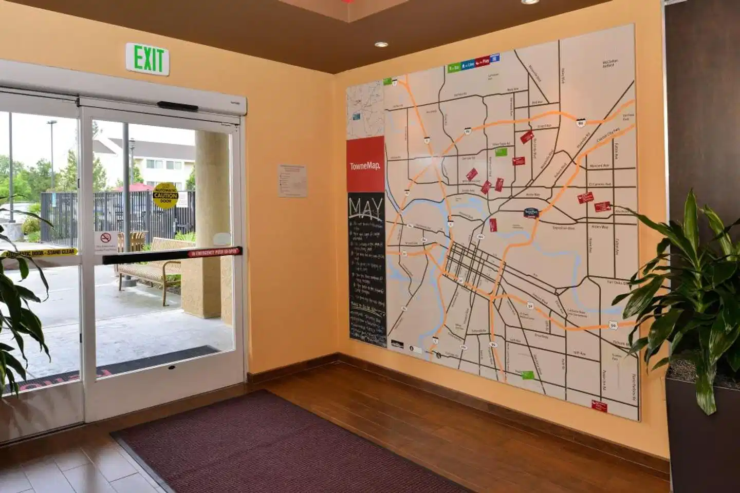 TownePlace Suites by Marriott Sacramento Cal Expo Landkarte