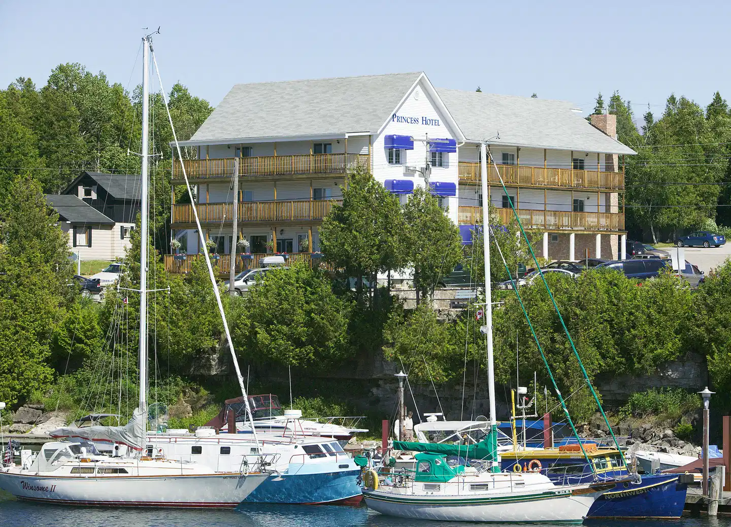 Tobermory Princess Hotel Aussenansicht