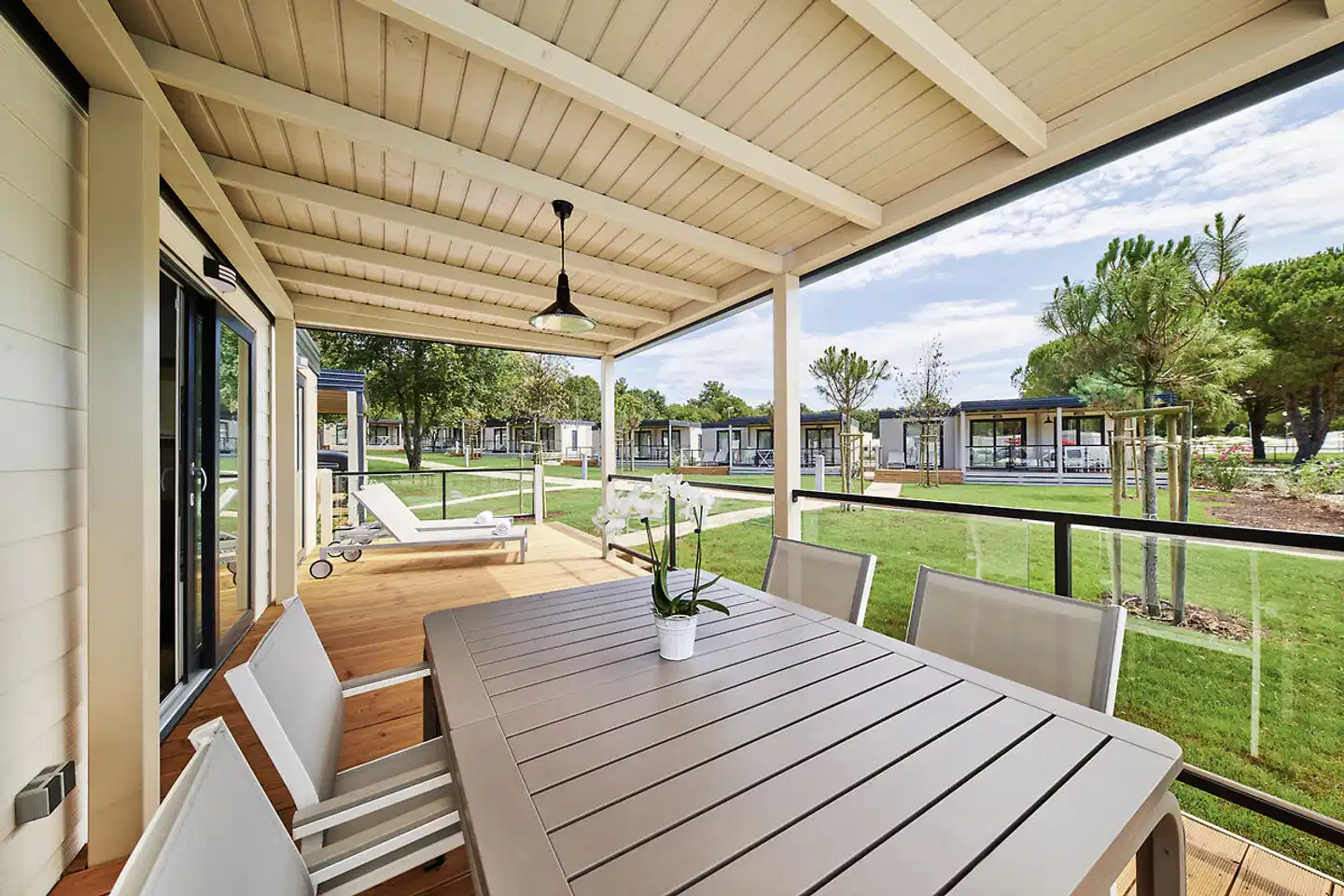 Camping Stella Maris Terrasse