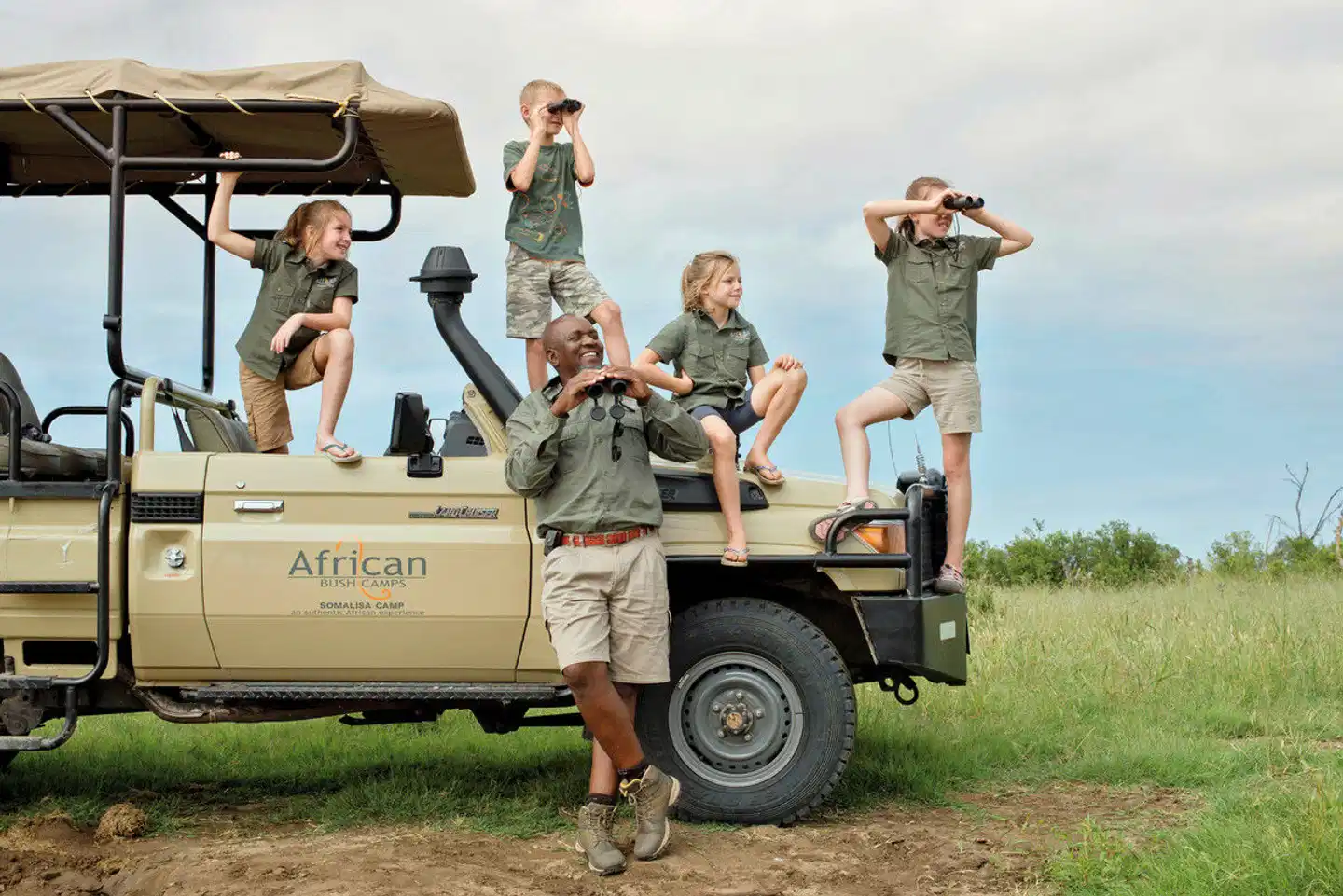 Familien Safari mit African Bush Camps Sport und Entertainment