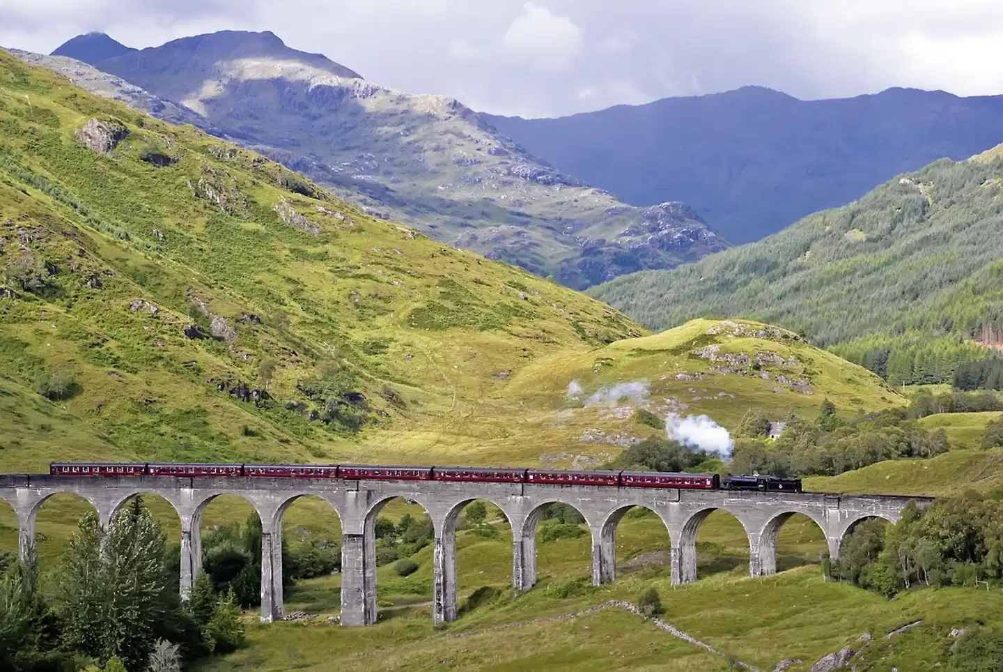 Bahnerlebnisreise Schottland Landschaft