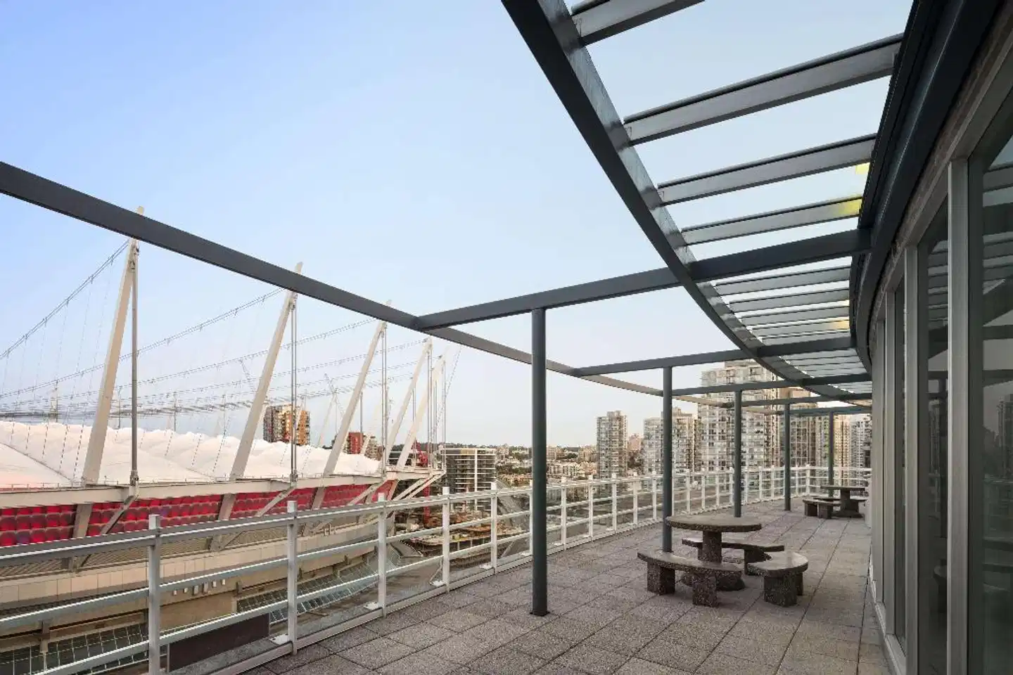 Hampton Inn & Suites by Hilton Vancouver-Downtown Terrasse