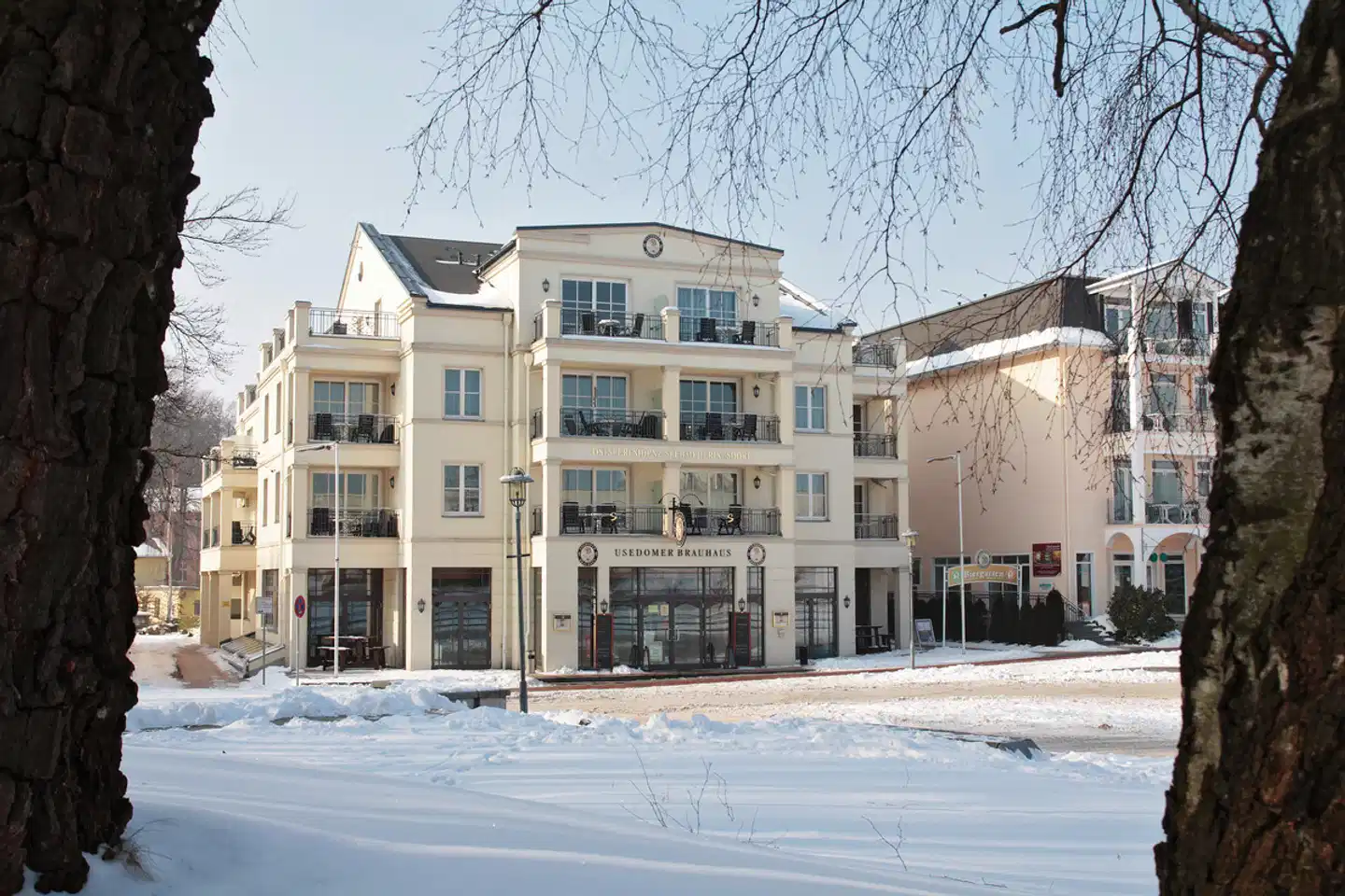 SEETELHOTEL Ostseeresidenz Heringsdorf Aussenansicht