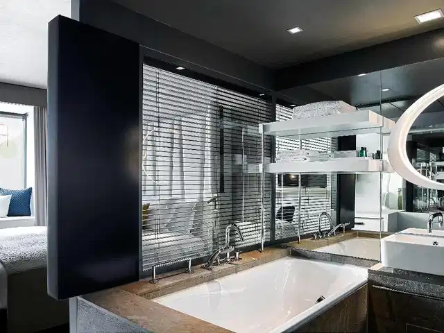 Sofitel Munich Bayerpost Hotel Badezimmer