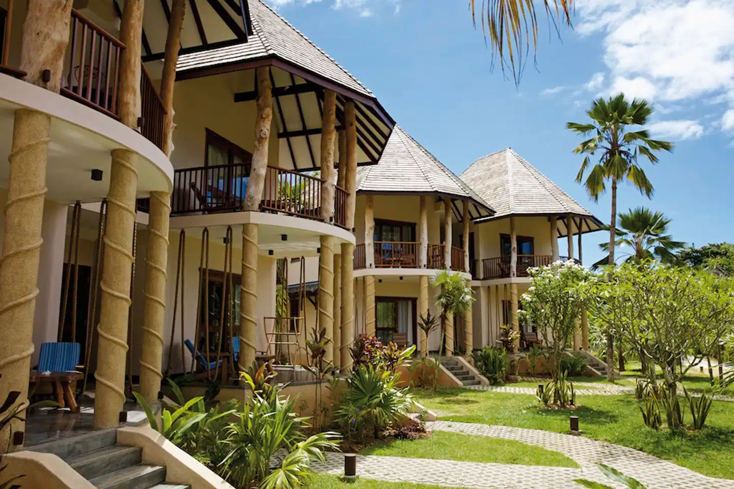 Les Lauriers Eco Hotel & Restaurant Aussenansicht