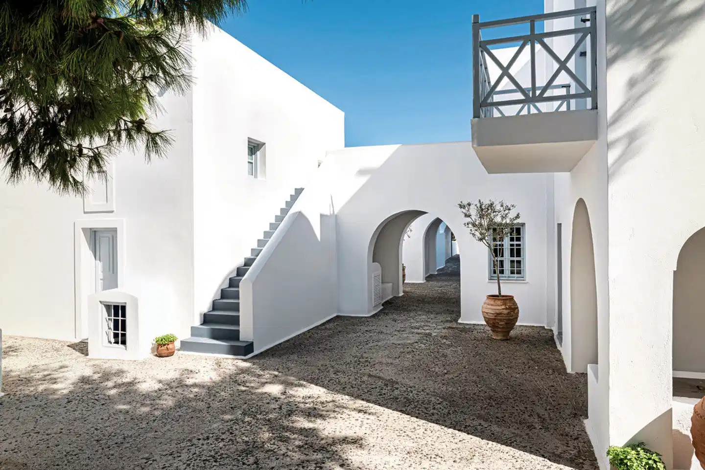 Santorini Kastelli Resort Aussenansicht