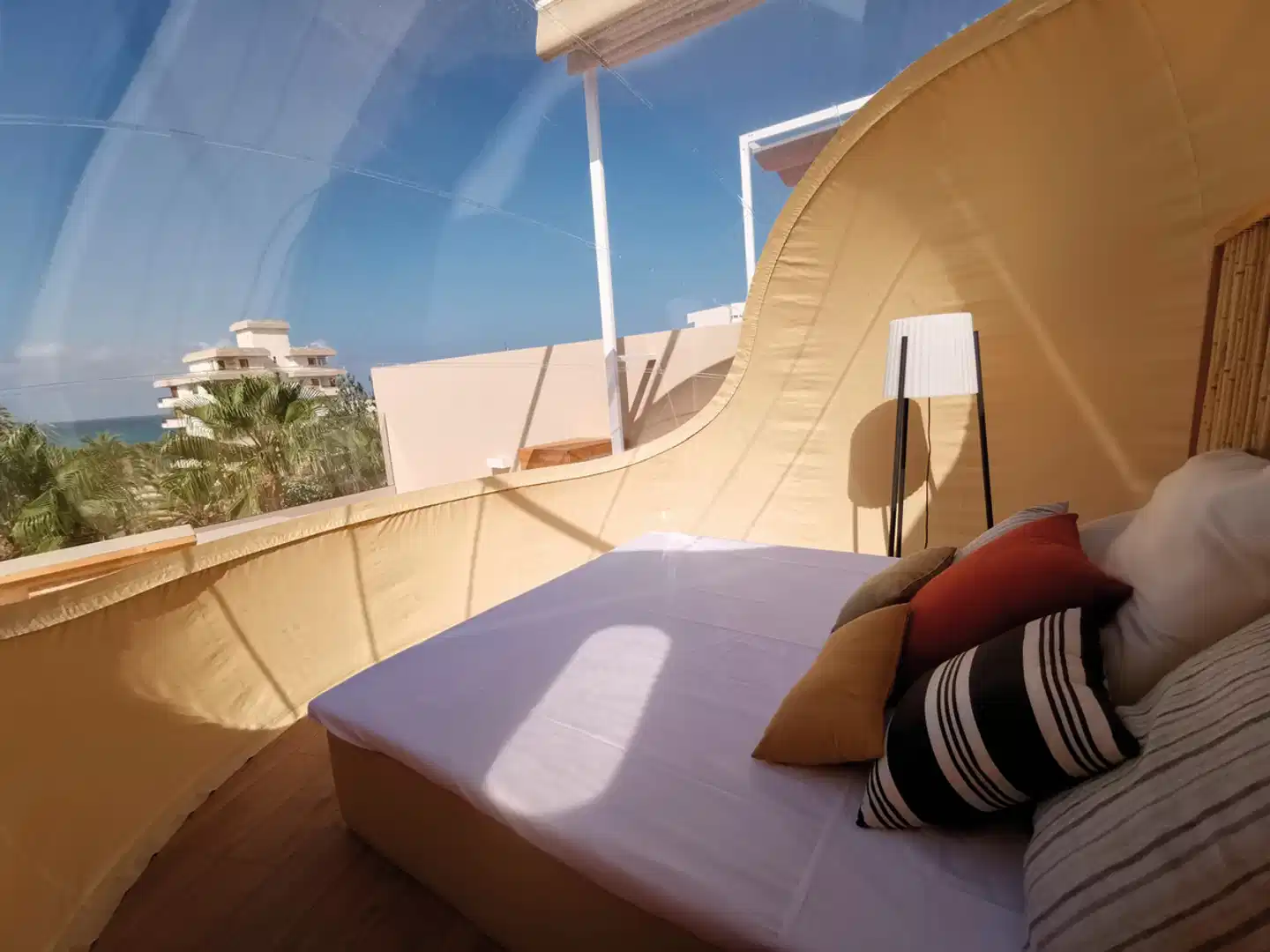 tent Capi Playa Terrasse