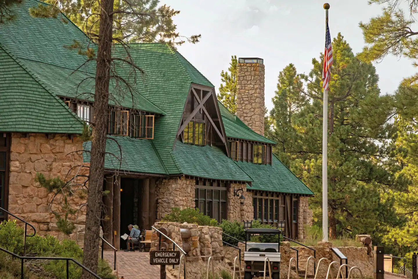 The Lodge at Bryce Canyon Terrasse