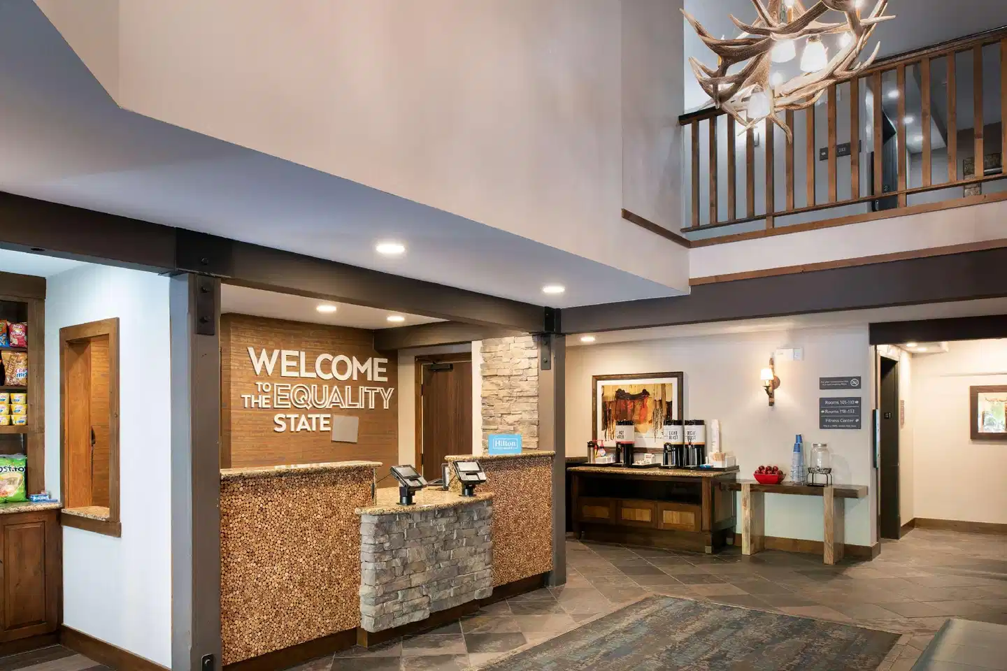 Hampton Inn Jackson Hole Lobby