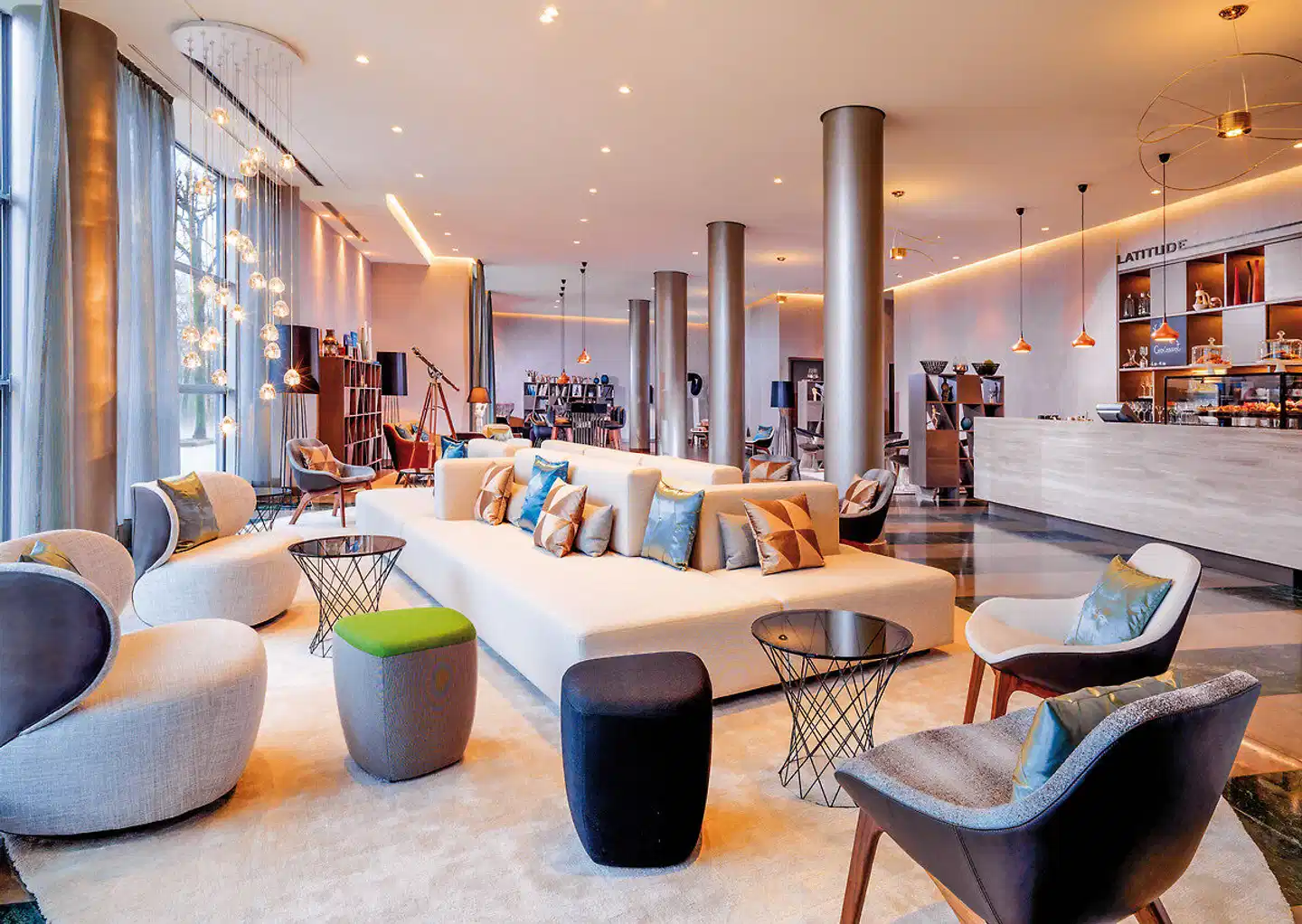 Le Méridien Hamburg Lobby