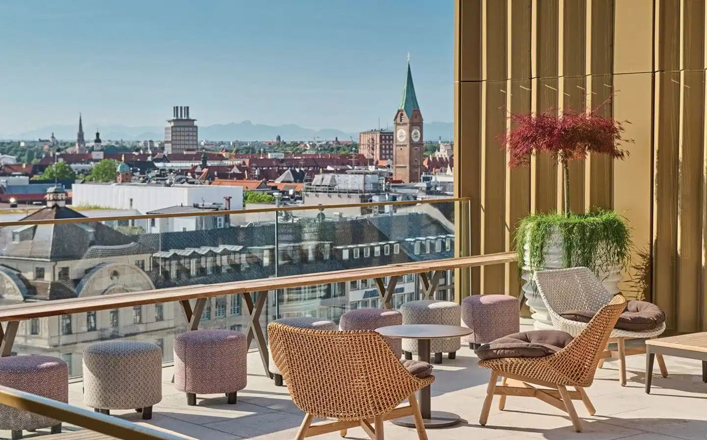 Koenigshof, a Luxury Collection Hotel, Munich Terrasse