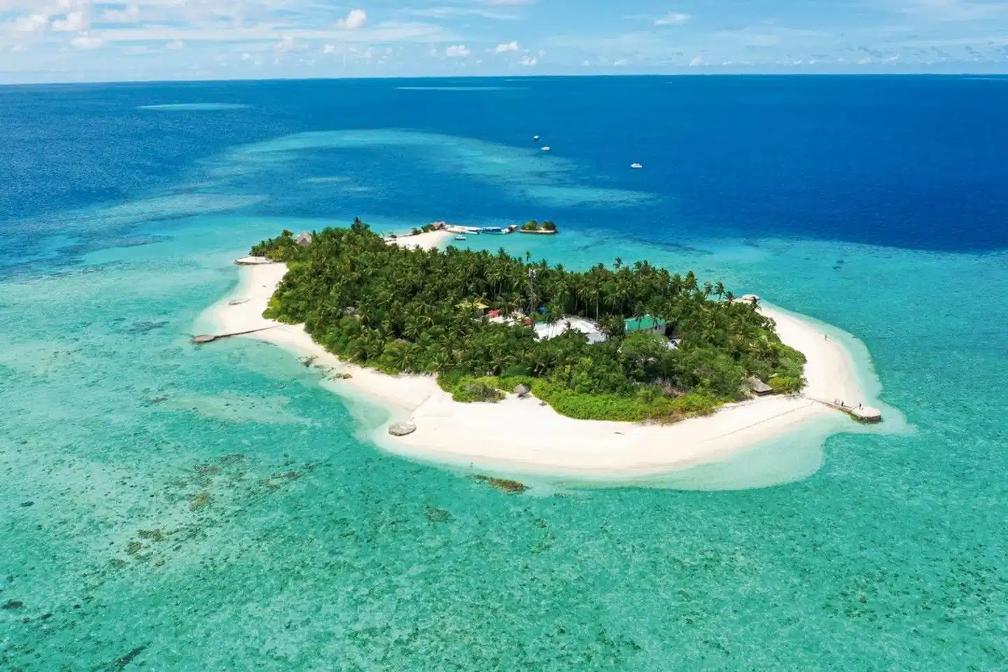 Makunudu Island Landschaft