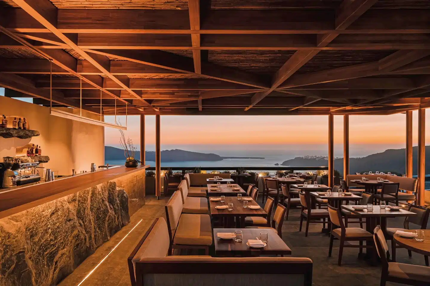 NOBU Santorini Terrasse