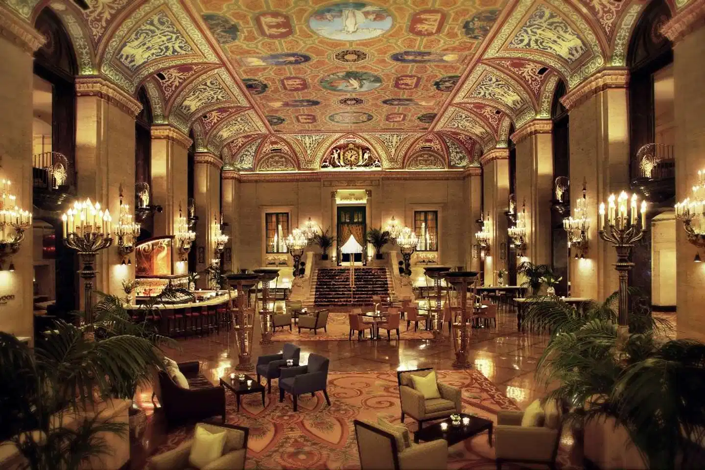 Palmer House a Hilton Hotel Lobby