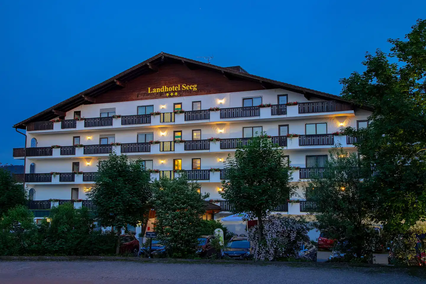 Landhotel Seeg Aussenansicht