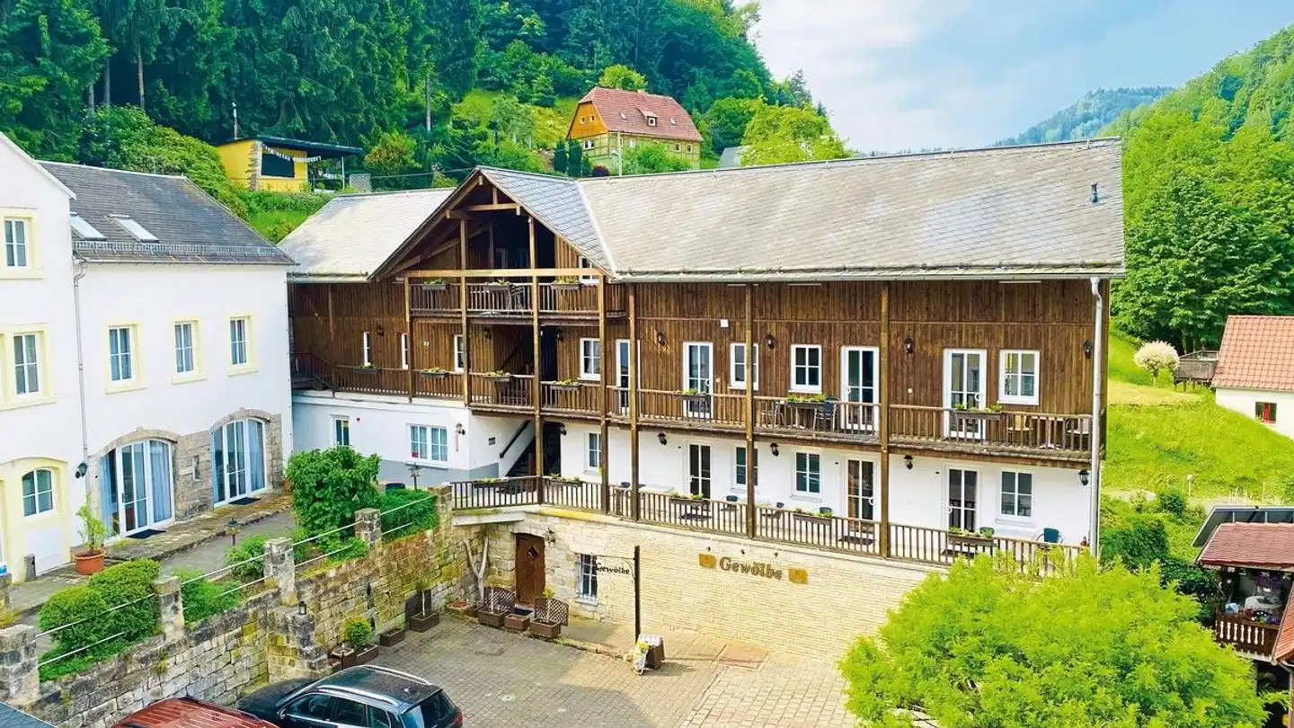 Hotel Erbgericht Aussenansicht