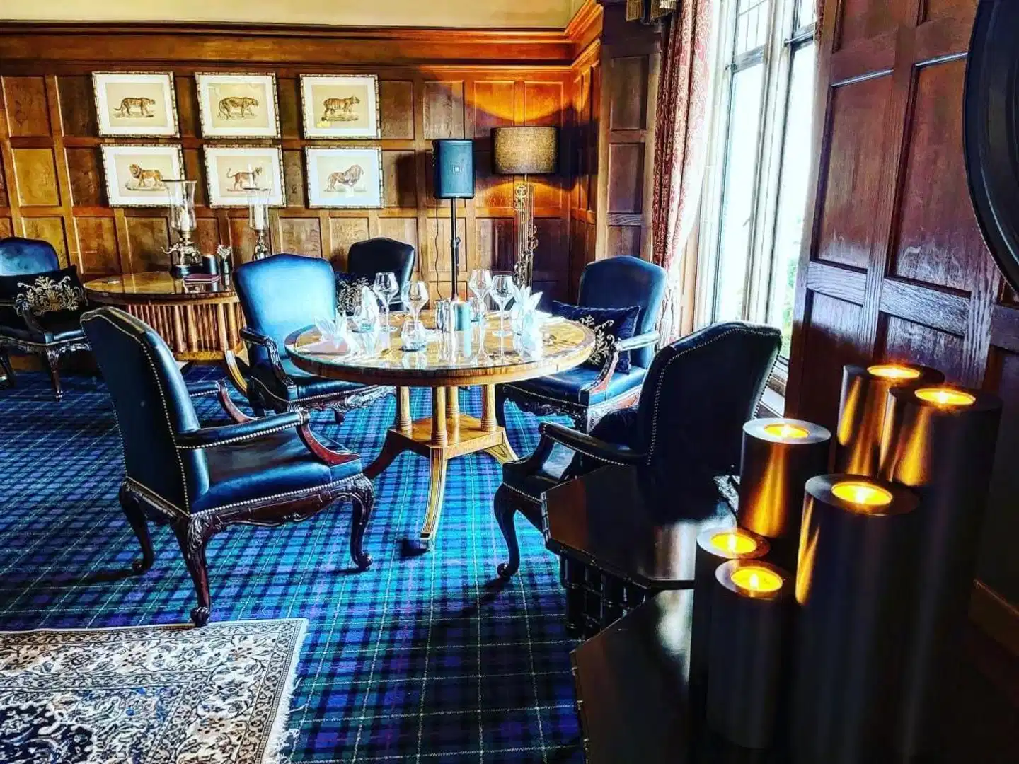 Kincraig Castle Hotel Terrasse