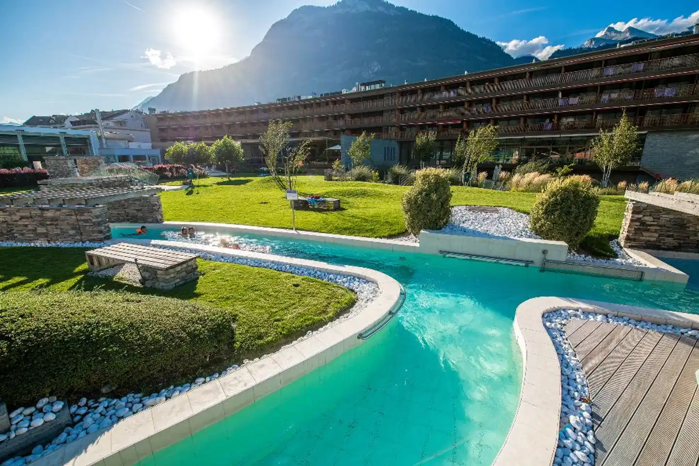 Des Bains de Saillon Pool