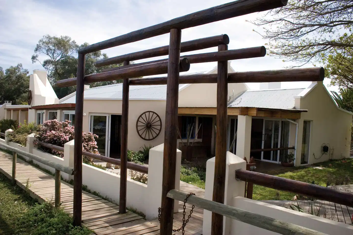 Oyster Bay Lodge Terrasse