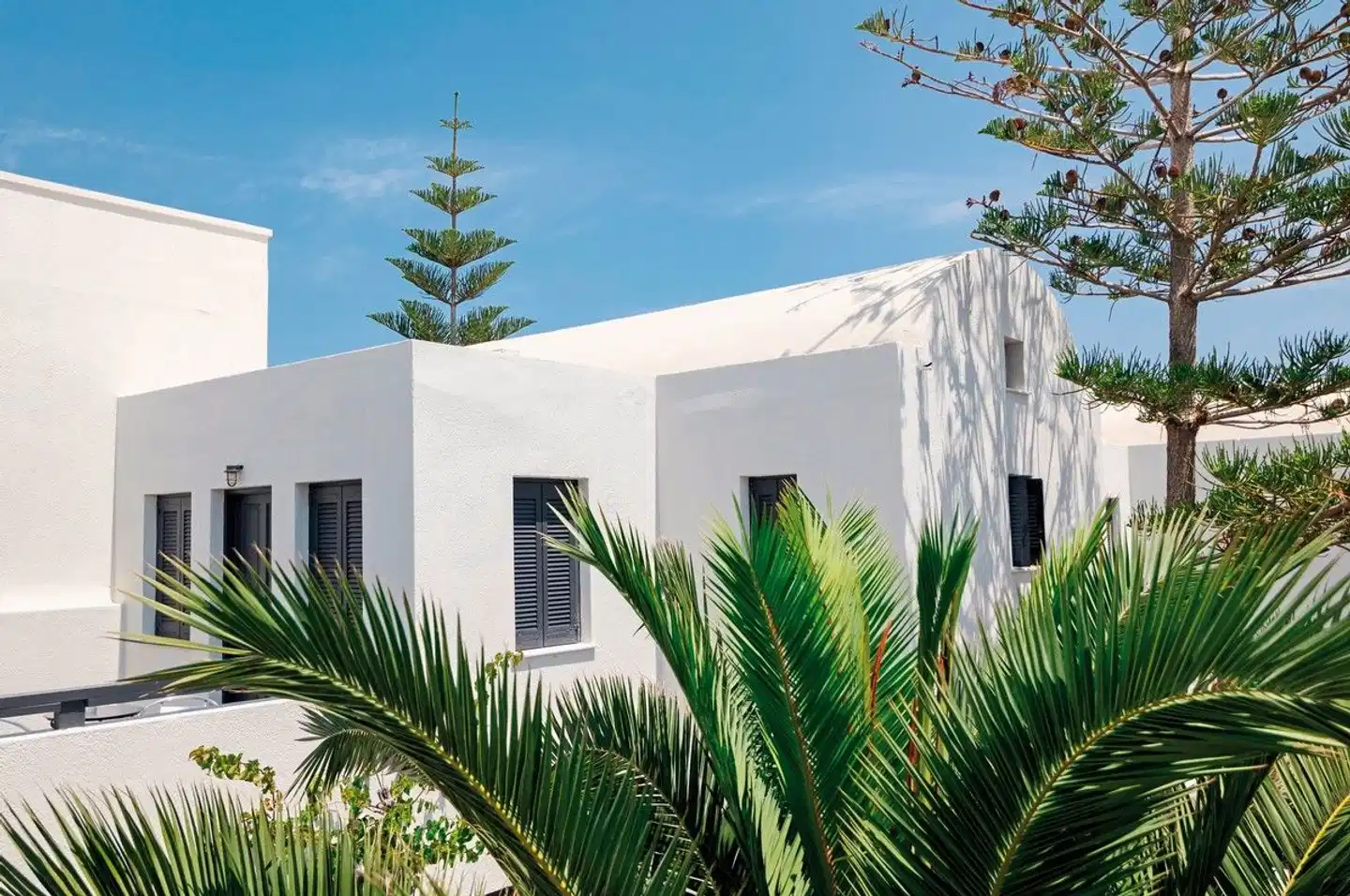 Scorpios Beach Santorini Garten