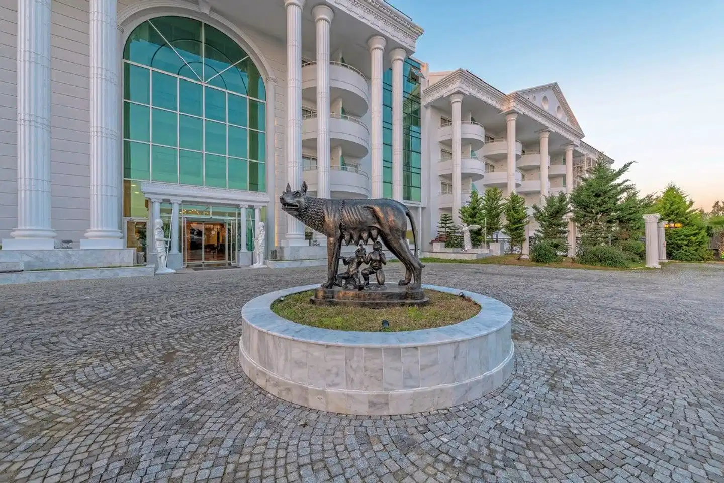 Roma Beach Resort & Spa Terrasse