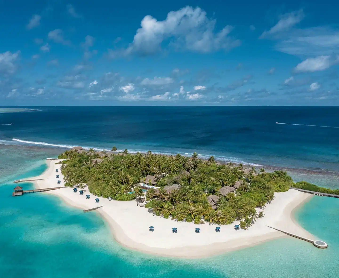 Naladhu Private Island Maldives Landschaft