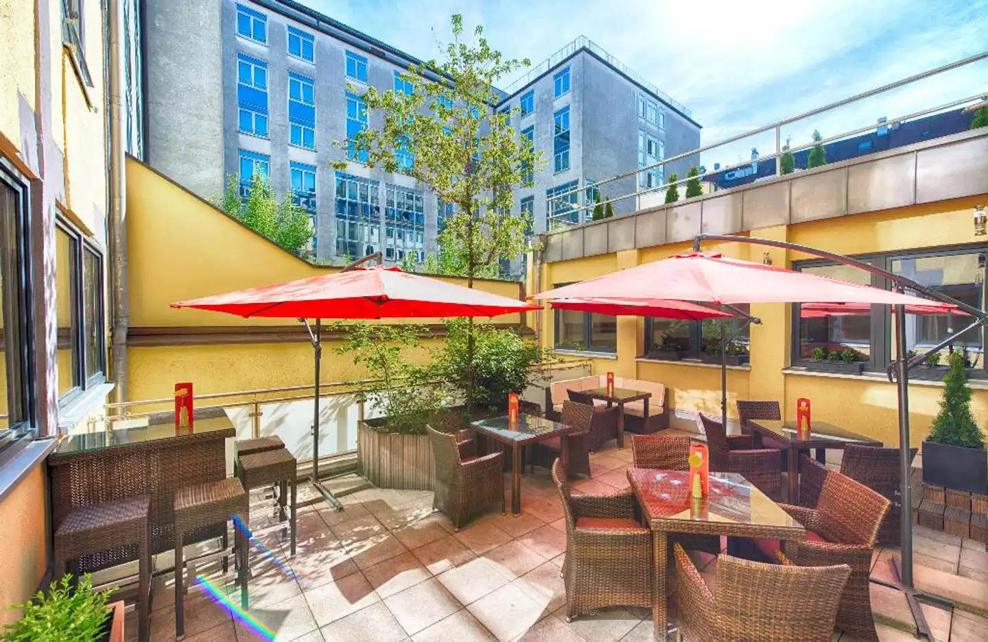 Leonardo Hotel München City Center Terrasse