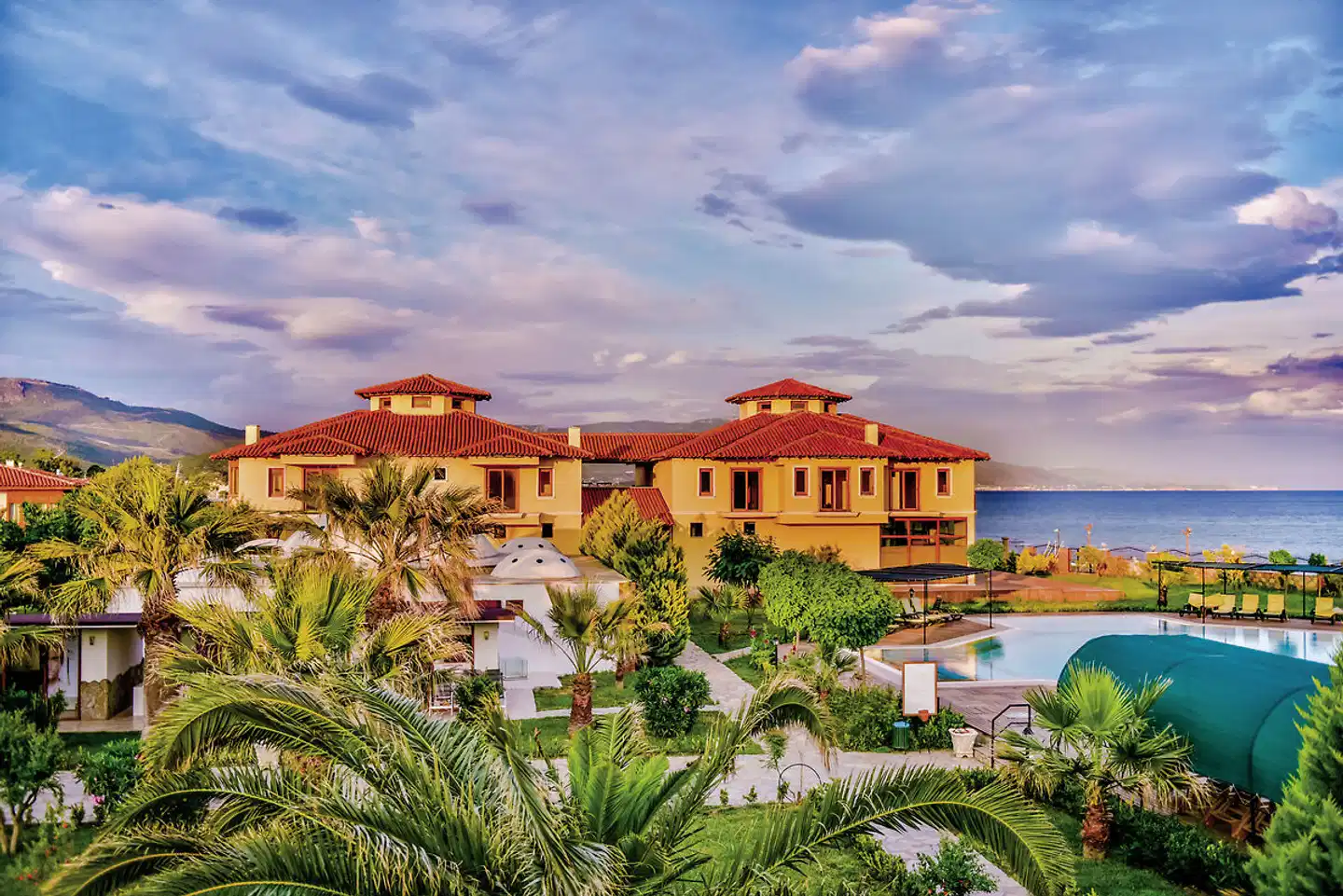 Angora Beach Resort Terrasse