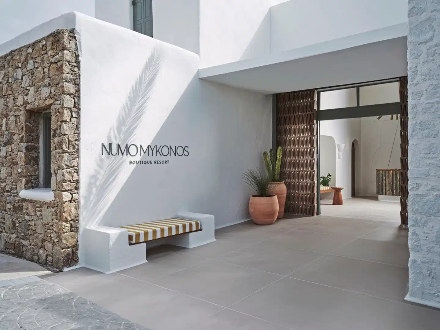 NUMO Mykonos Boutique Resort Lobby