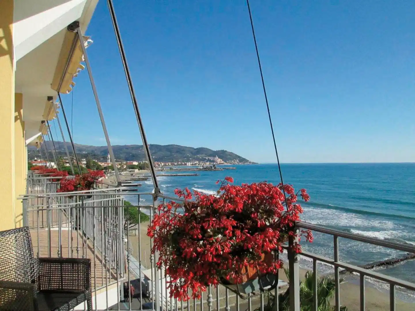 B&B Hotel Diano Marina Palace Terrasse