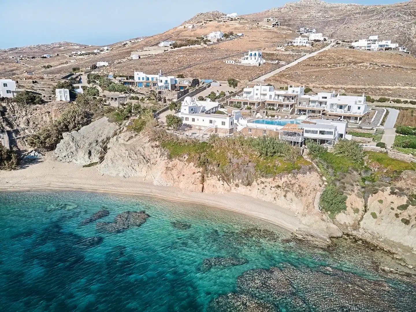 Mykonos Lolita a Grecotel Resort to Live Landschaft