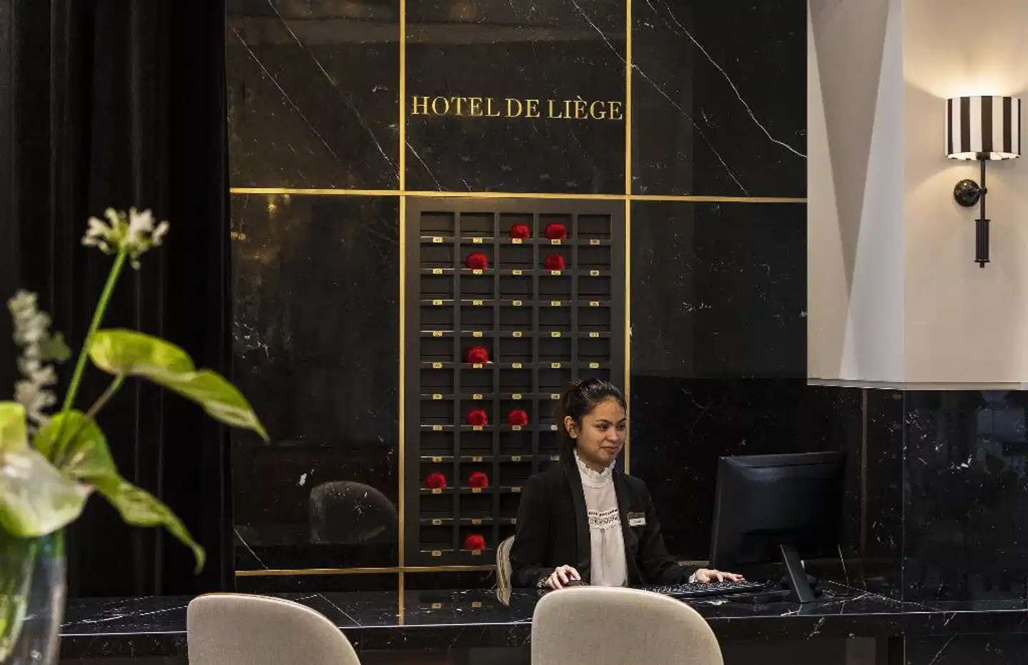 Hôtel Opéra Liège Lobby