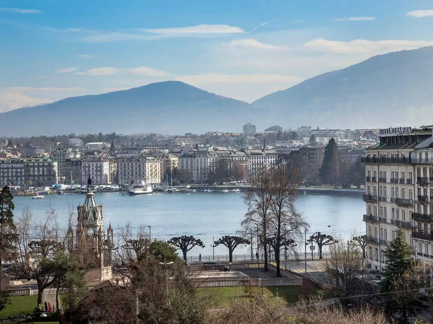 Aparthotel Adagio Genève Mont-Blanc Landschaft