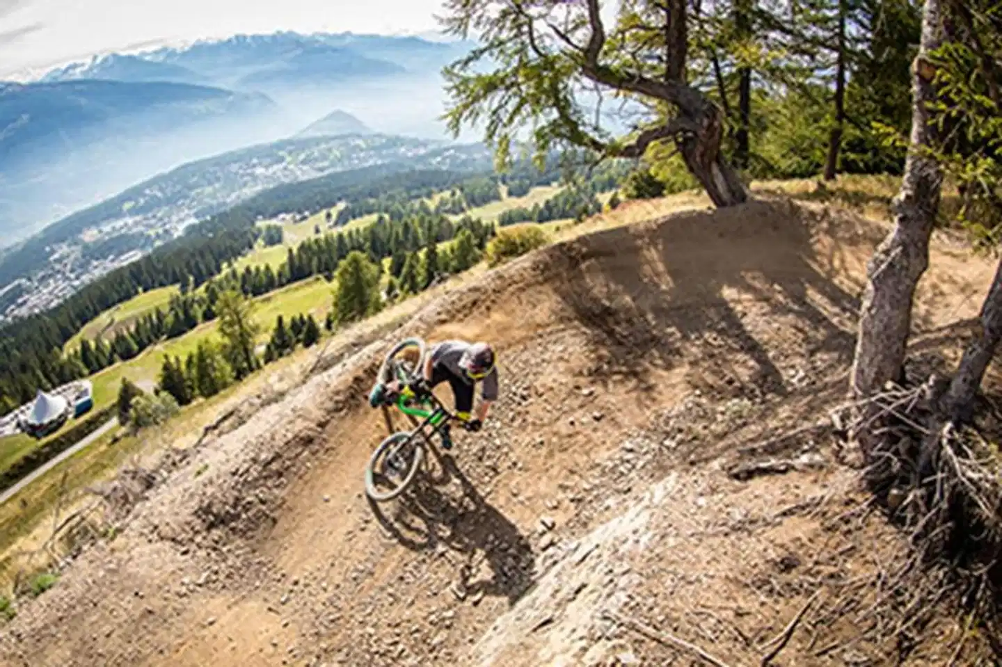 Crans-Montana Youth Hostel Landschaft