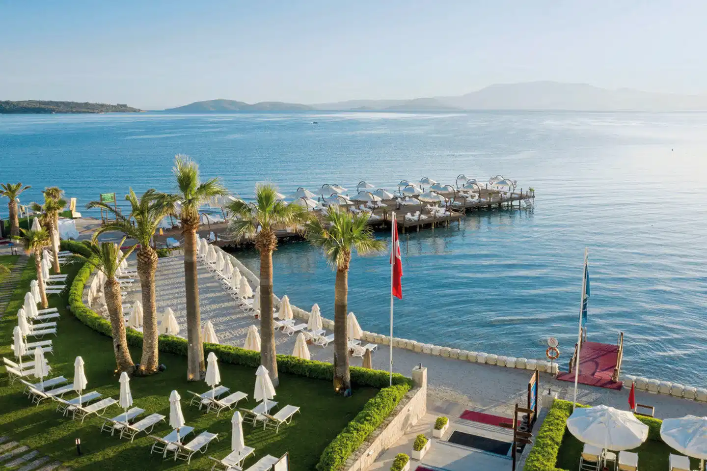 Boyalik Beach Hotel & Spa Strand