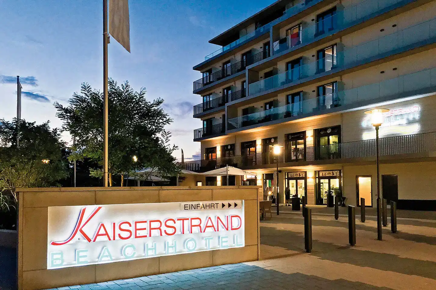 SEETELHOTEL Kaiserstrand Beachhotel Aussenansicht