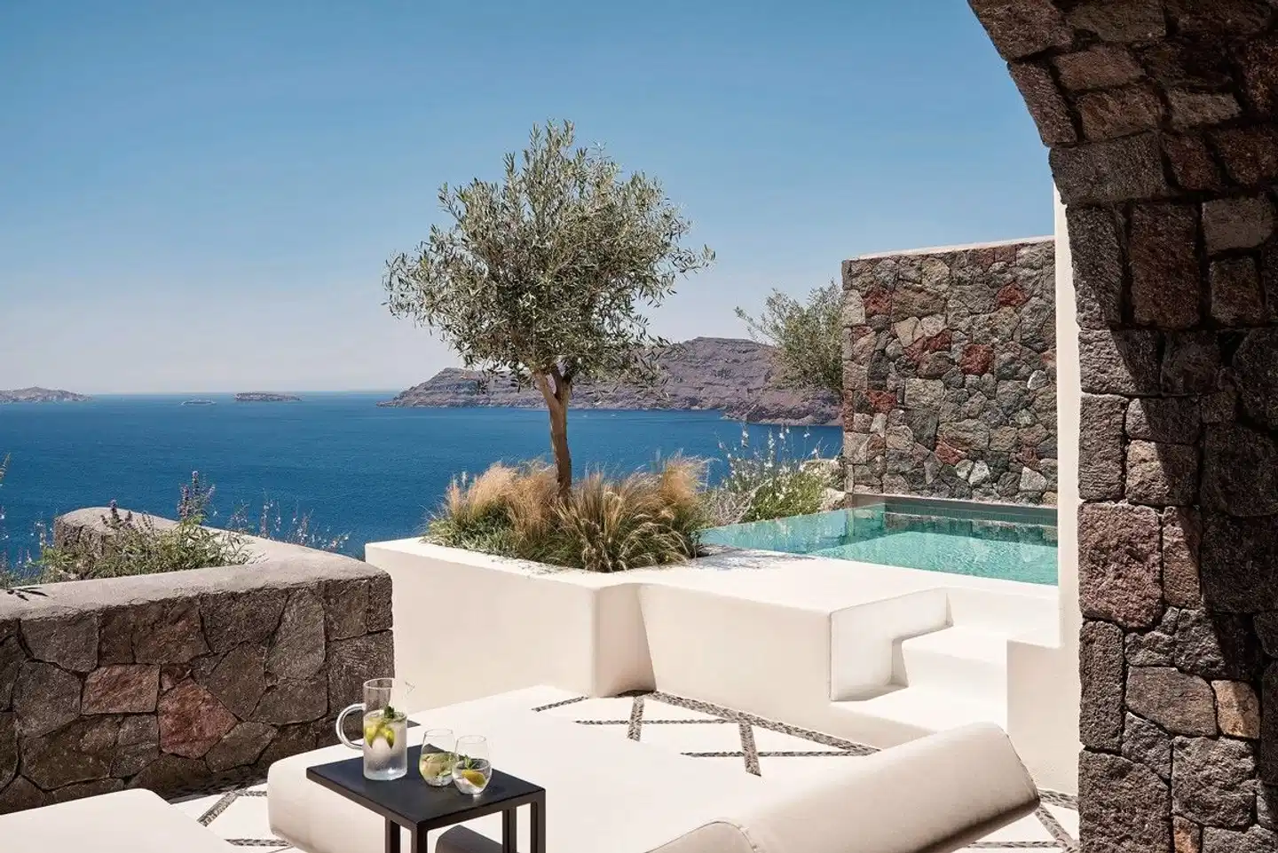 Canaves Oia Suites Terrasse