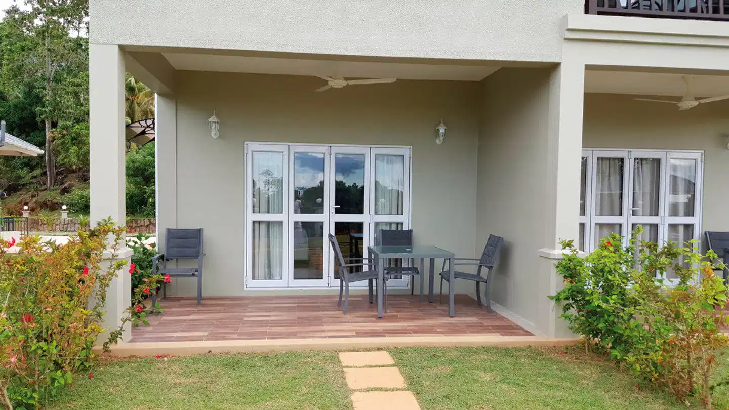 Bambous River Lodge Terrasse