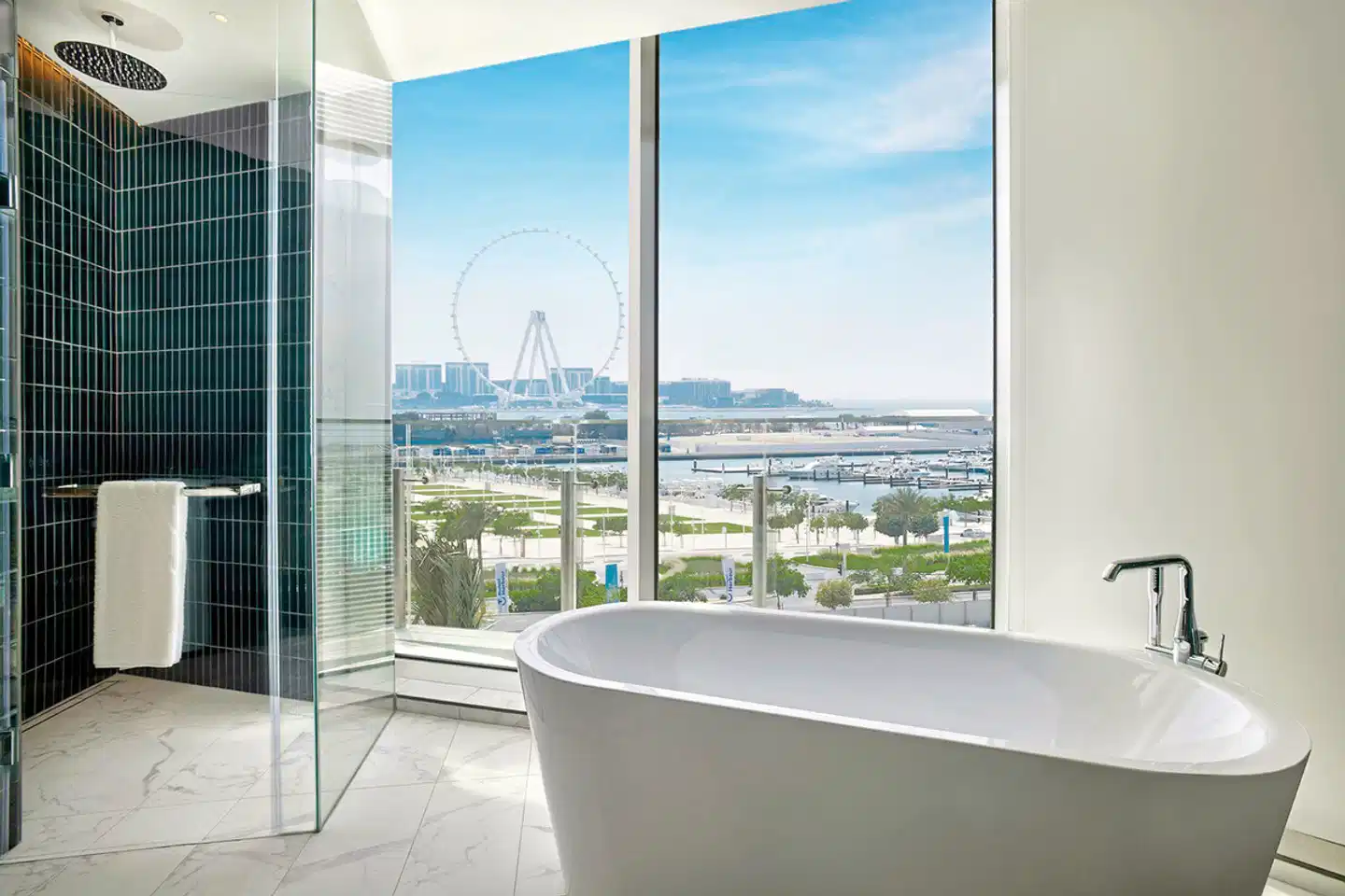 W Dubai - Mina Seyahi Badezimmer