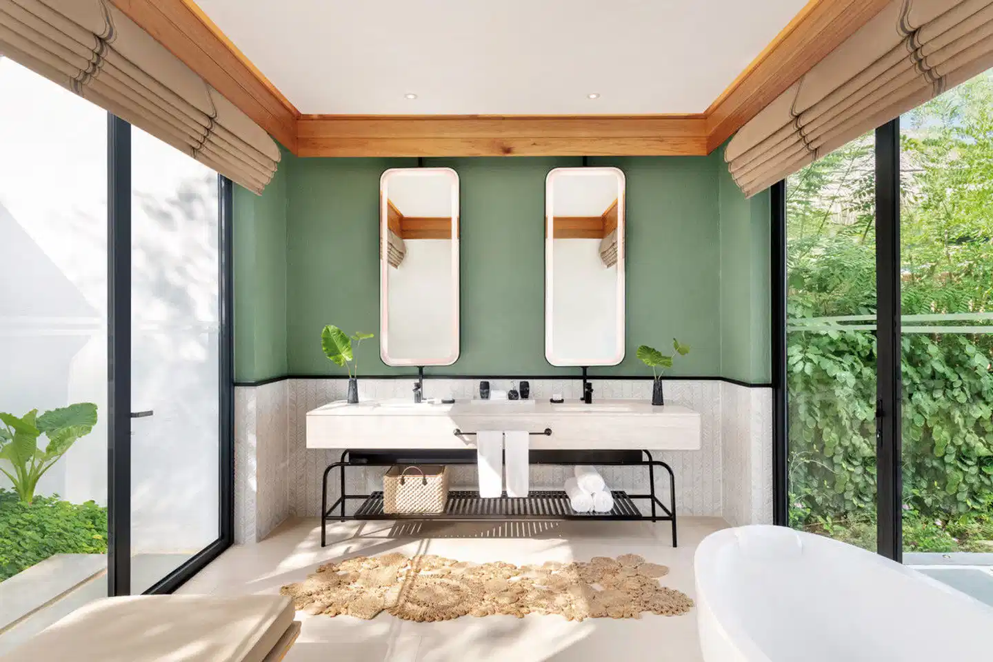 Hilton Maldives Amingiri Resort & Spa Badezimmer