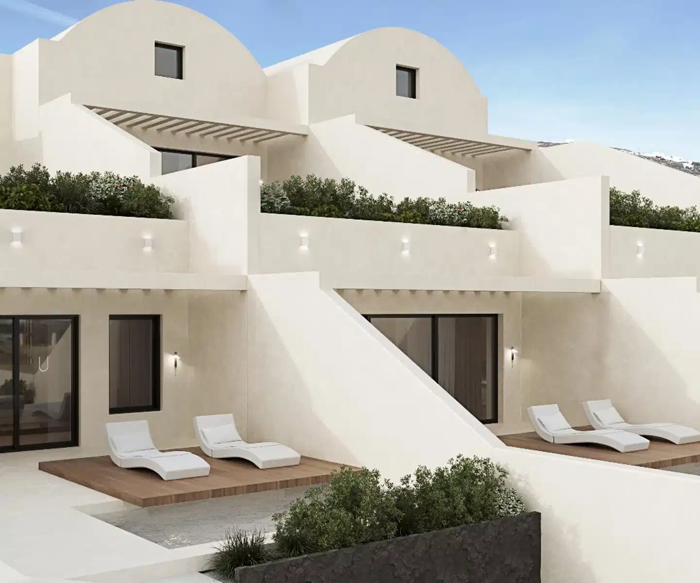 Pnoé Luxury Suites Aussenansicht