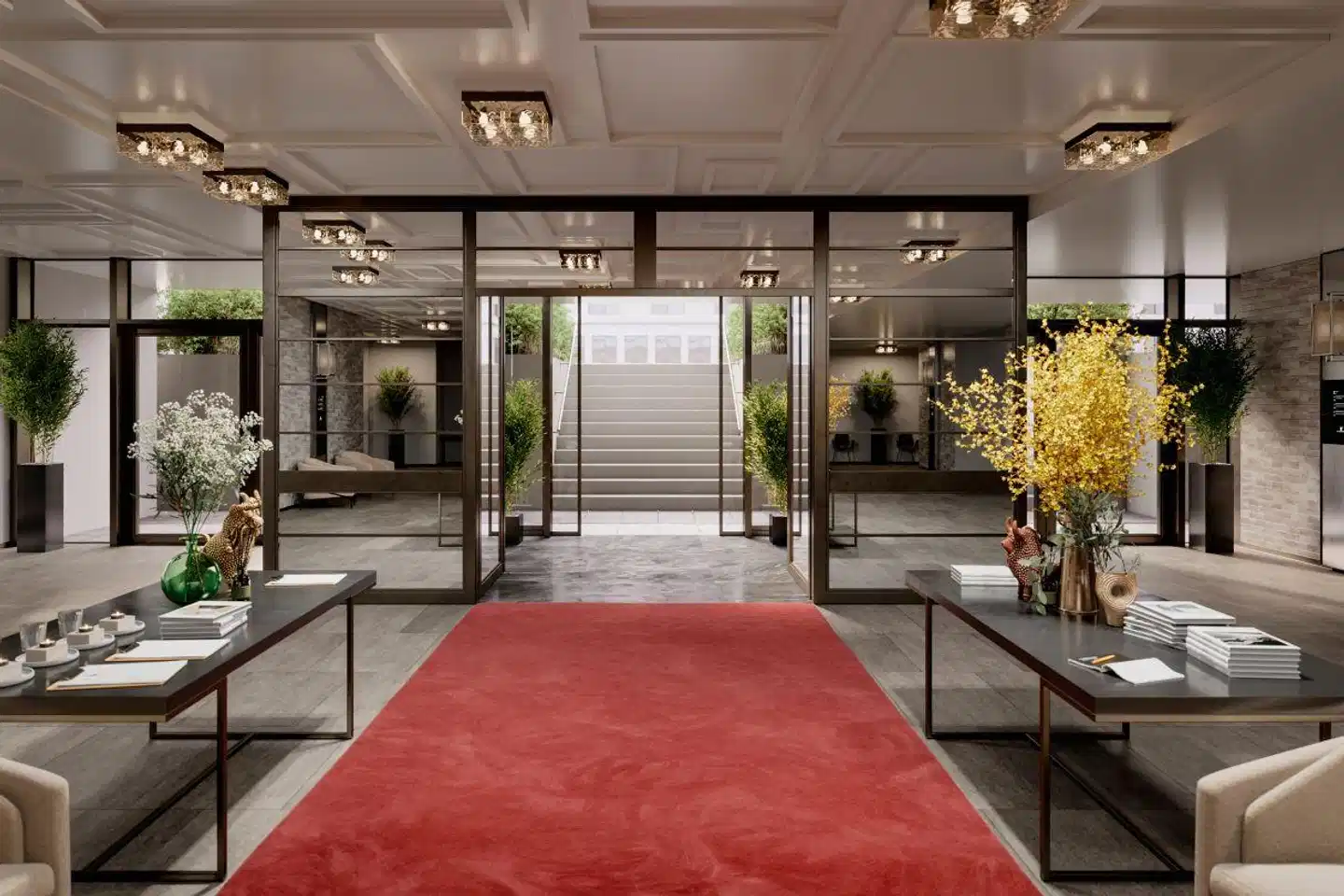 Munich Marriott Hotel City West Lobby