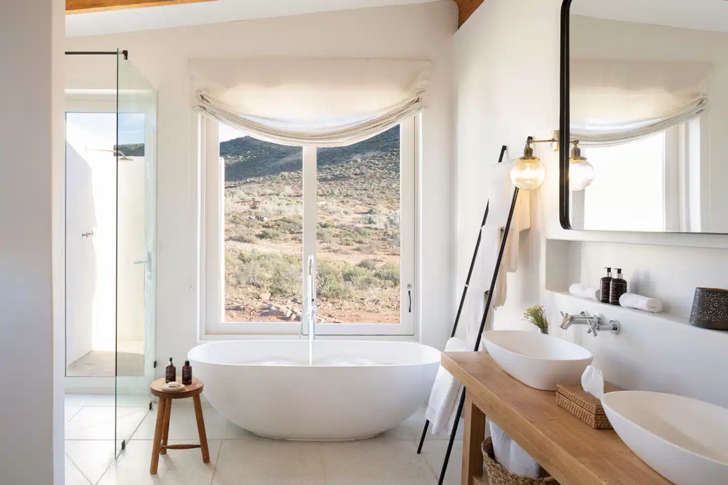 Simbavati Cederberg Ridge Wilderness Lodge Badezimmer
