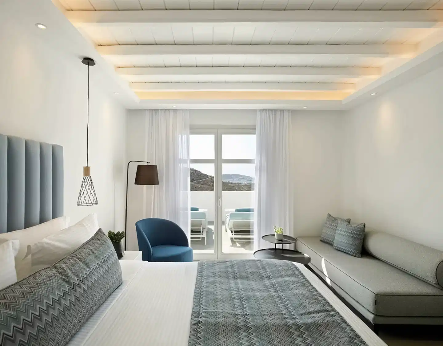 Epic Blue Luxury Hotel Suites & Villas Mykonos Wohnbeispiel
