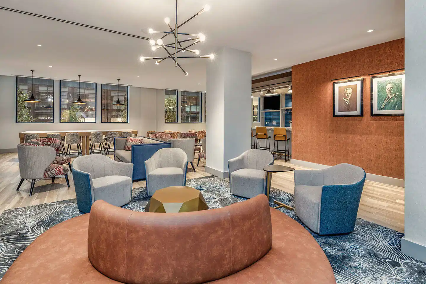 Hilton Garden Inn Chicago Central Loop Lobby