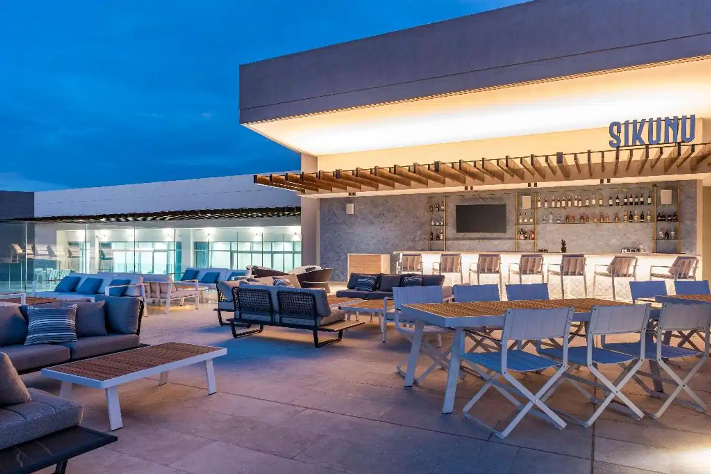 Hilton Santa Marta Terrasse