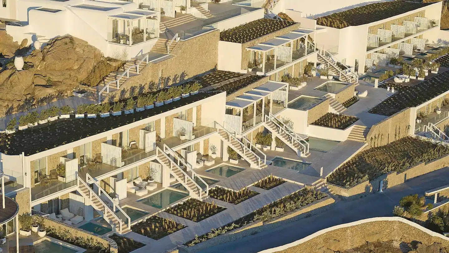 Once in Mykonos Luxury Resort Aussenansicht